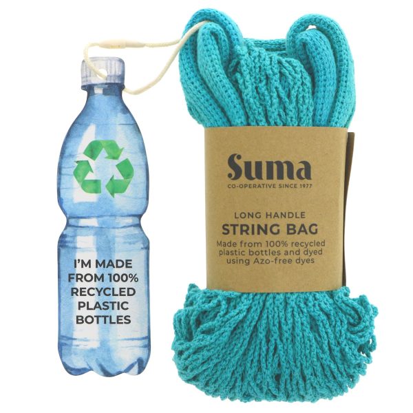 Suma | String Bag-Lg Handles-Teal | bag Discount