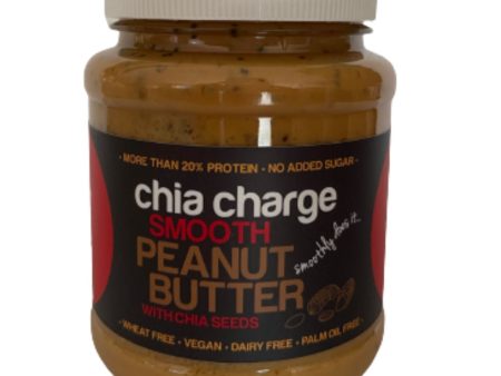 Chia Charge | Peanut Butter with Chia Seeds Smooth | 350g Discount