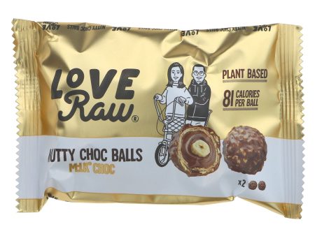 Love Raw | Nutty Choc Balls | 28g Online Hot Sale