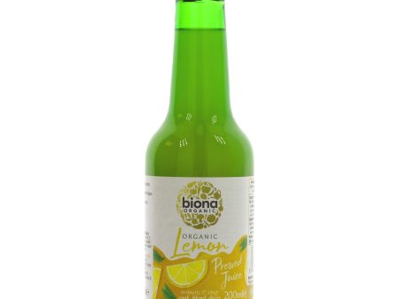 Biona | Lemon Juice - Organic | 200ML Supply