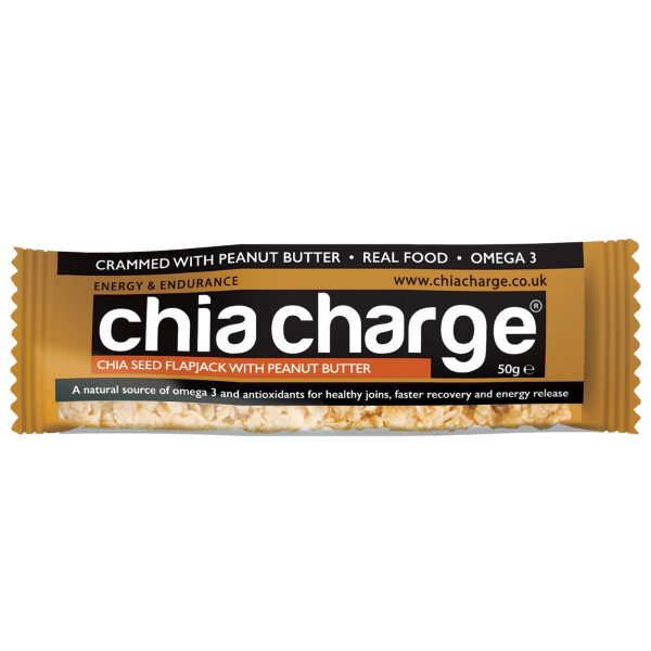 Chia Charge | Peanut Butter flapjack | 50g For Cheap