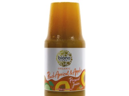 Biona | Peach, Apricot & Apple Juice | 1L Sale