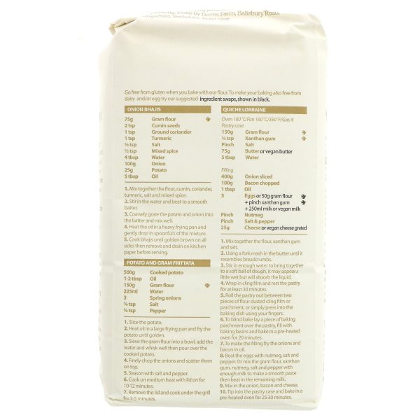 Doves Farm | Stoneground Gram Flour | 1kg Sale