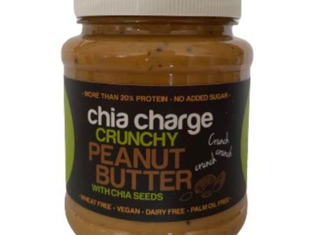 Chia Charge | Peanut Butter with Chia Seeds Crunchy | 350g Online