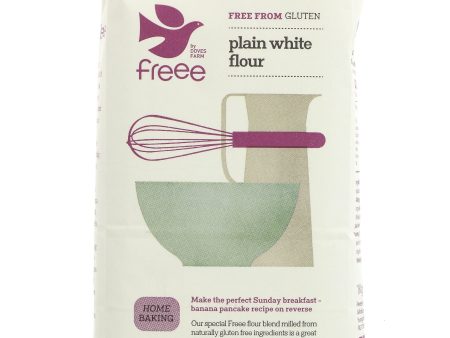 Doves Farm | Gluten Free Plain White Flour | 1kg Hot on Sale