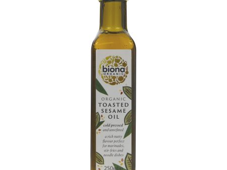 Biona | Toasted Sesame Seed Oil | 250ml For Sale