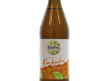 Biona | Kombucha Ginger Lime | 330ML Discount