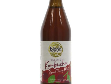 Biona | Kombucha Sour Cherry Mint | 330ML Fashion