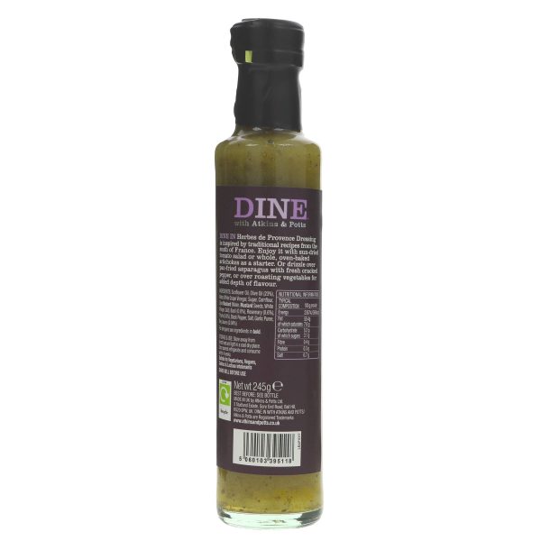 Dine With Atkins & Potts | Herbes de Provence Dressing | 245G Fashion