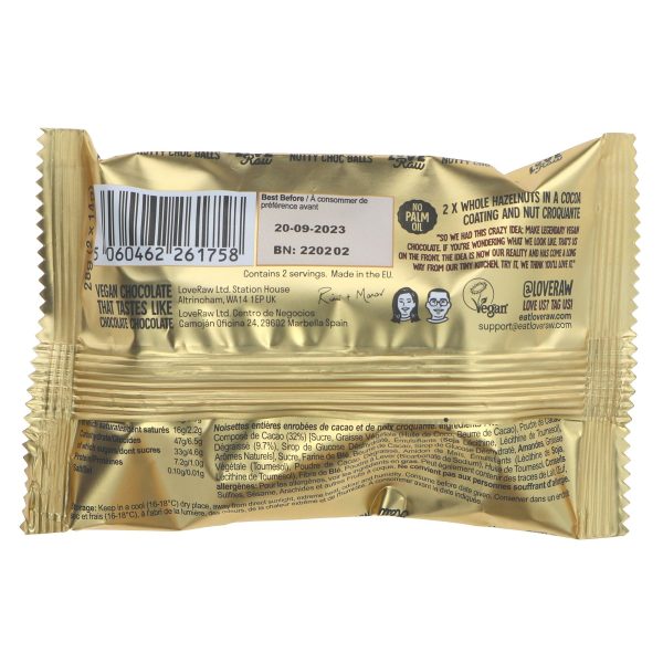 Love Raw | Nutty Choc Balls | 28g Online Hot Sale