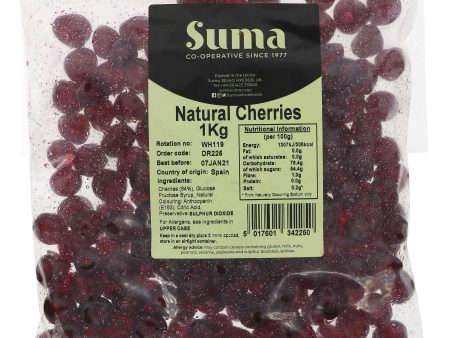 Suma | Cherries Glace - Dark Red | 1 KG Cheap