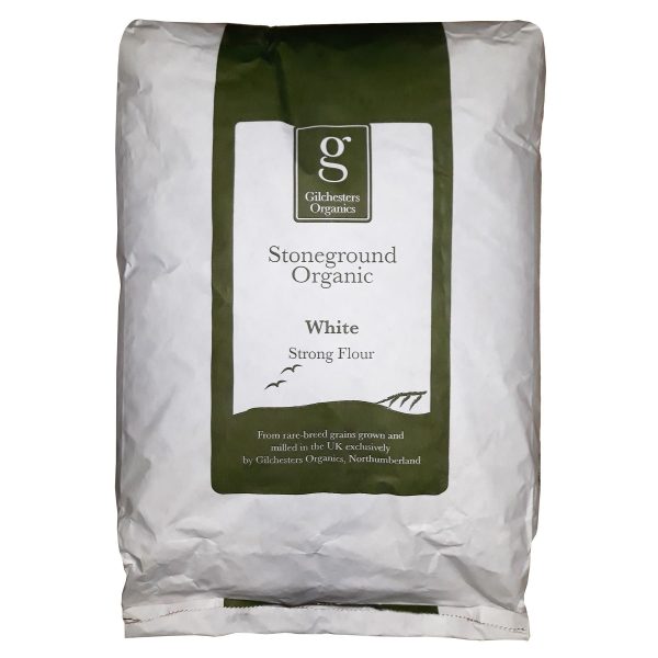 Gilchesters Organics | Strong White Flour - S ground | 15 KG Online Sale