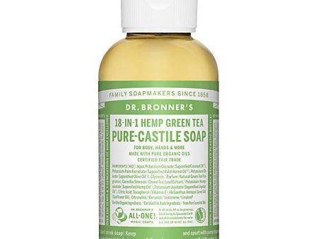 Dr Bronners | Organic Green Tea Castille Liquid Soap - R | 60ml Online Hot Sale