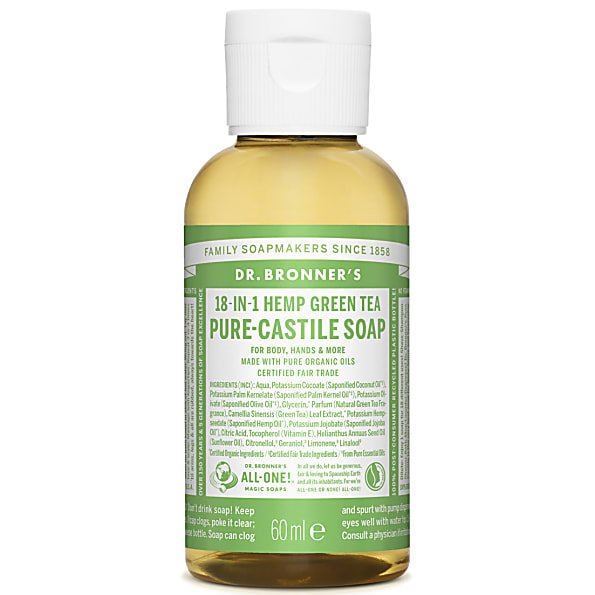 Dr Bronners | Organic Green Tea Castille Liquid Soap - R | 60ml Online Hot Sale