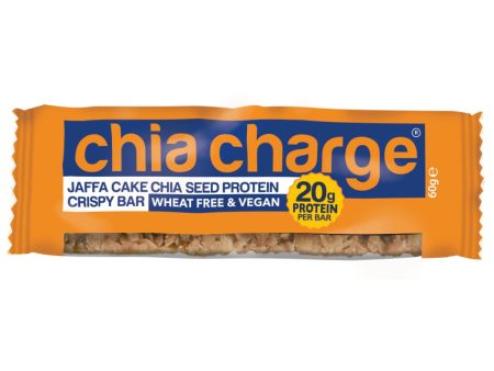 Chia Charge | Protein Crispy Bar Jaffa Cake | 60g Online Hot Sale