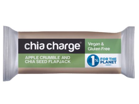 Chia Charge | Vegan Apple Crumble & Chia Flapjack | 30g Online Sale