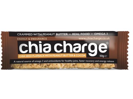 Chia Charge | Peanut Butter, Cocoa & Chia Seed F jack | 50g Online now