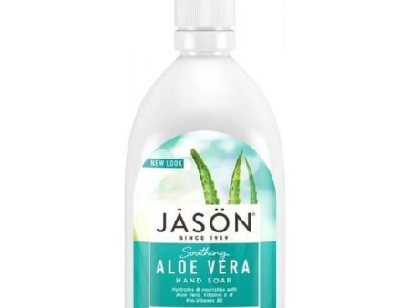 Jasons Natural | Aloe Vera Liquid Satin Soap With Pump | 480ml Sale