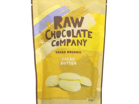 Raw Chocolate Company | Cacao Butter Buttons | 200G For Discount