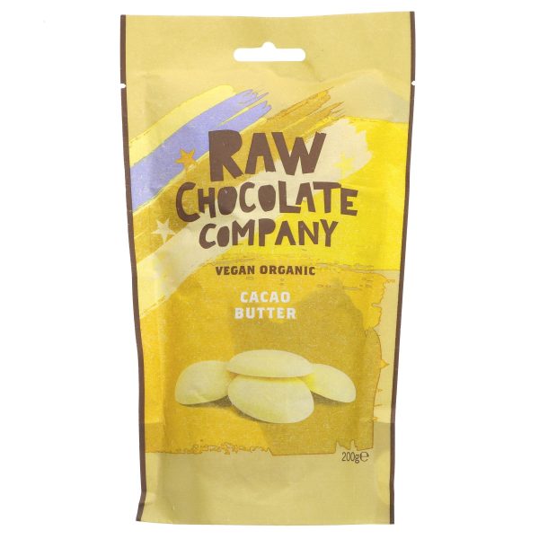 Raw Chocolate Company | Cacao Butter Buttons | 200G For Discount