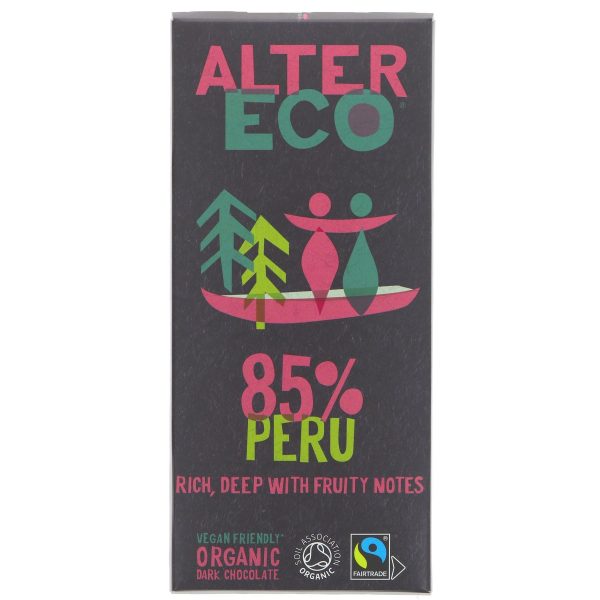 Altereco | Dark Chocolate 85% | 100g For Sale