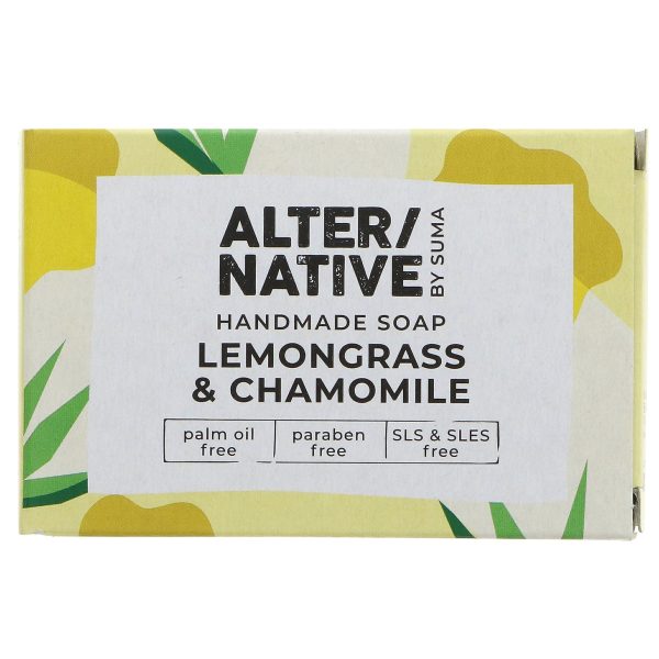 Alter Native | Boxed Soap Lemongrass & Chamomile - Refresh - toning & cleansing | 95g For Discount