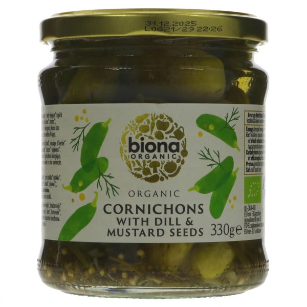 Biona | Org Cornichons (mini Gherkins) | 330G Sale