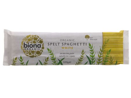 Biona | Spelt Spaghetti White Organic | 500G Online now