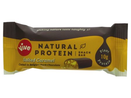 Vive | Natural Indulgent Protein Snack Bar Salted Caramel | 49g Online Sale