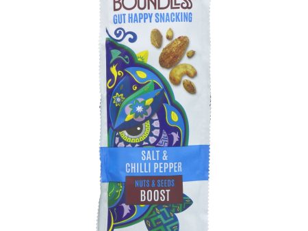 Boundless | Salt & Chilli Nuts & Seeds | 25g Supply