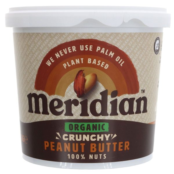 Meridian | Peanut Butter Crunchy-organic | 1KG Discount