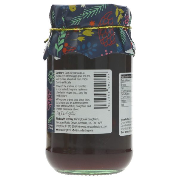 Mrs Darlingtons | Christmas Chutney | 312g on Sale