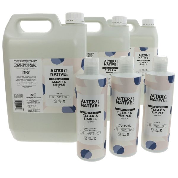 Alter Native | Shampoo - Clear & Simple - Sensitive for all hair types | 5l Online