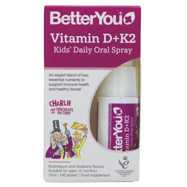 Better You | Vitamin D + K2 for Kids | 15ml Supply