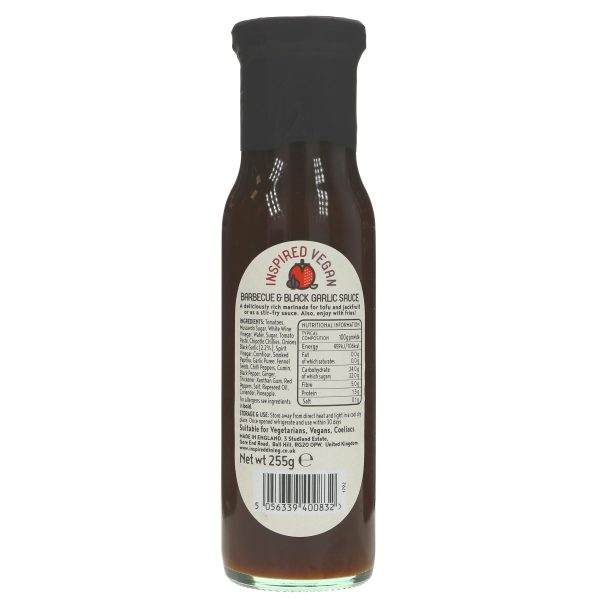 Inspired Vegan | BBQ & Black Garlic Sauce | 255g Cheap