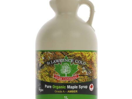 St Lawrence Gold | Og Maple Syrup Grade A Amber | 1L Online Hot Sale