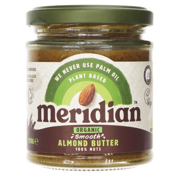 Meridian | Almond Butter Smooth Organic | 170G Fashion