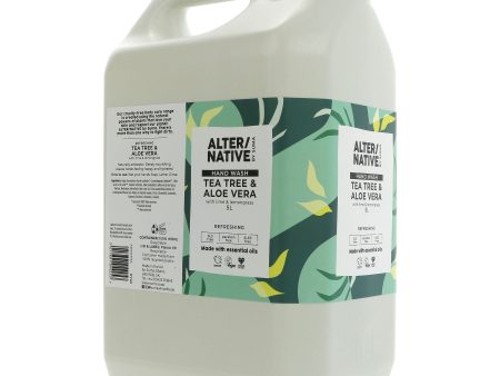 Alter Native | Hand Wash - Tea Tree & Aloe - Refreshing with lemongrass | 5l Online Hot Sale