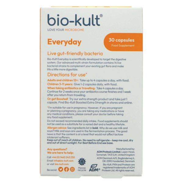 Bio-Kult | Everyday Advanced Formulation - 14 live bacterial strains | 30 capsules Online Sale