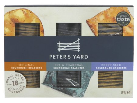 Peter s Yard | Sourdough Crispbread Selection | 270g For Cheap