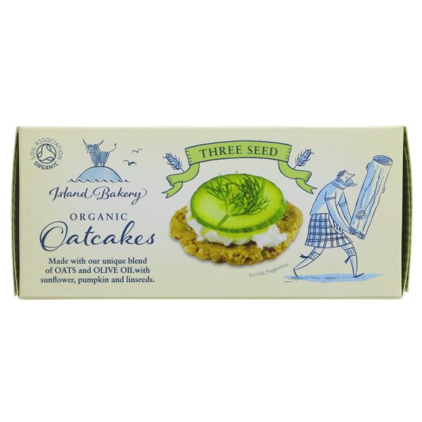 Island Bakery | Three Seed Oatcakes | 135g Supply