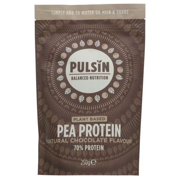 Pulsin | Chocolate Pea Protein Powder - 69% Protein | 250g Sale