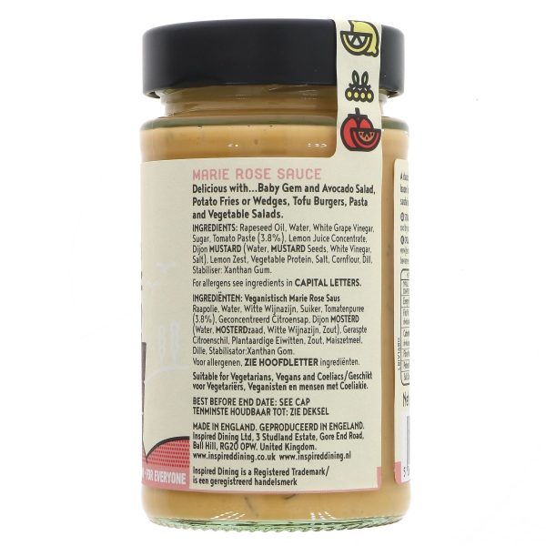 Inspired Vegan | Vegan Marie Rose Sauce | 180G Hot on Sale