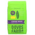 Doves Farm | Strong White Bread Flour - Green Bag Green Logo | 1.5kg Online now