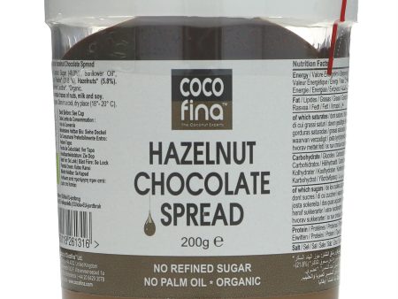 Cocofina | Hazelnut Chocolate Spread -Org | 200g For Discount