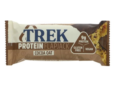 Trek | Cocoa And Oat Protein Flapjack | 50G Supply