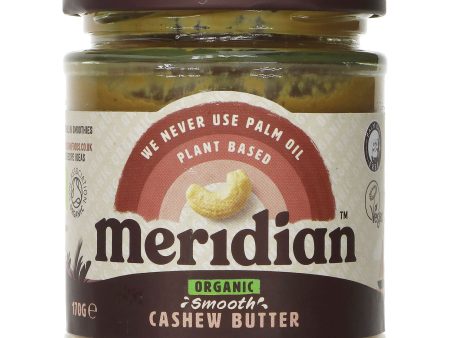 Meridian | Cashew Butter Smooth Organic | 170G Hot on Sale