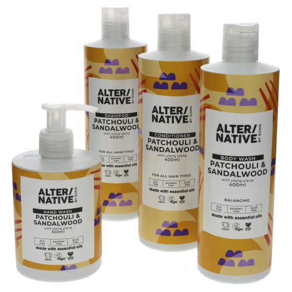 Alter Native | Body Wash - Patchouli - Balancing with ylang ylang | 400ml For Sale