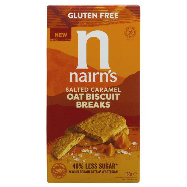 Nairn s | Salted Caramel Oat Biscuit | 160g For Cheap