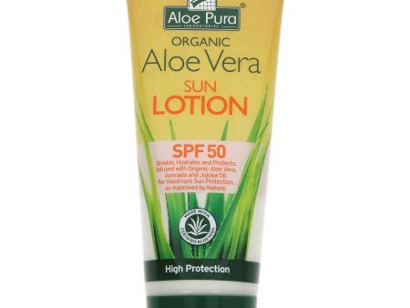 Aloe Pura | Aloe Vera Sun Lotion Spf 50 | 200ml Online Sale